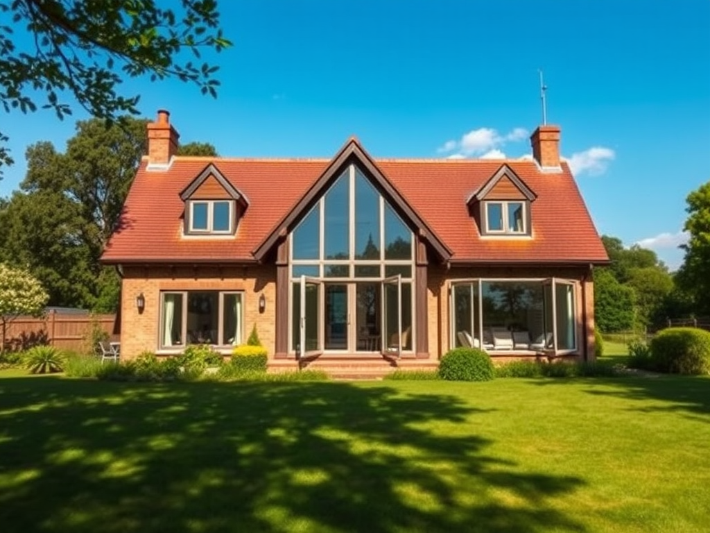 Как солнечный свет влияет на выбор архитектурных решений для загородного дома?