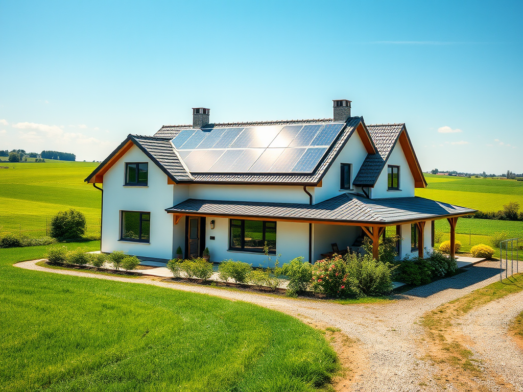 Как достичь энергетической независимости загородного дома: использование солнечных панелей и других технологий