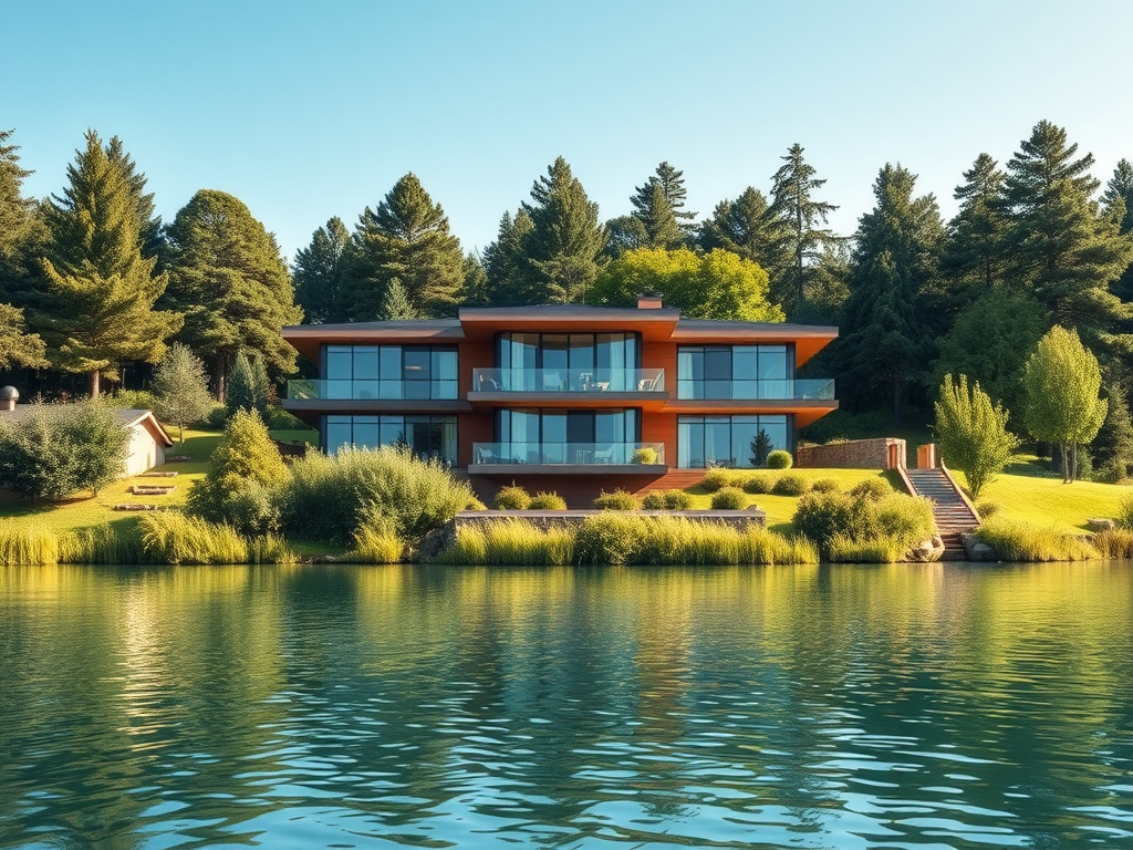 Дом с панорамными окнами: Введение в мир современного дизайна